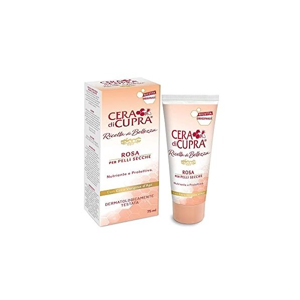 Lot de 3 crèmes de jour Cera di Cupra rose 75 nl pour peaux sèches