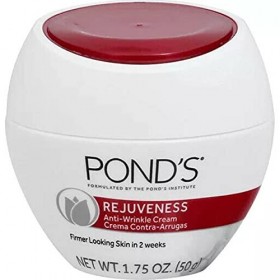 Ponds Rejuveness Anti-Wrinkle Cream 1.75 oz. 50g , 2 Pack…