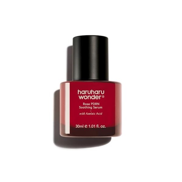 haruharu wonder Rose PDRN Sérum apaisant pour soulager les rougeurs, réparation de barrière avec acide azélaïque, formule hyd