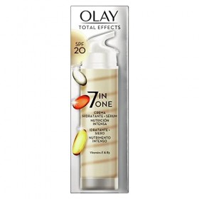 Olay Total Effects Duo Crème hydratante pour le visage et sérum 7 en 1 avec SPF20 40 ml, 1 Unité