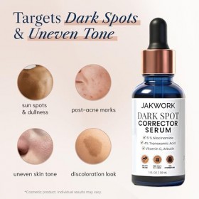 Dark Spot Remover for Face with Niacinamide - Dark Spot Corrector & Melasma Face Sérum - Skin Care for Hyperpigmentation 30ml
