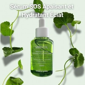 [STAR IN SEOUL] MIBYUL PANTHENOL CICA SOOTHING HYDRATING SERUM, 40 ml, Éclaircissant, Hydratant, Raffermissant, Soin des Pore