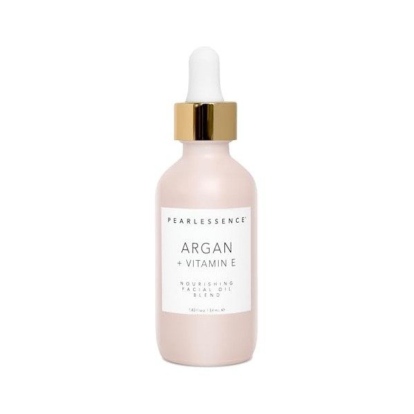Pearlessence Huile pour le visage Argan + Vitamine E 1,83 fl oz