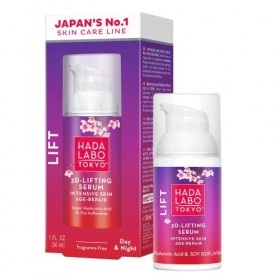 Hada Labo Tokyo Lift Serum Sérum Visage Liftant 3-D, Blanc