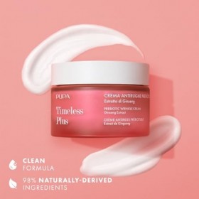 PUPA, TIMELESS PLUS – Crème anti-ruisselle, 50 ml.