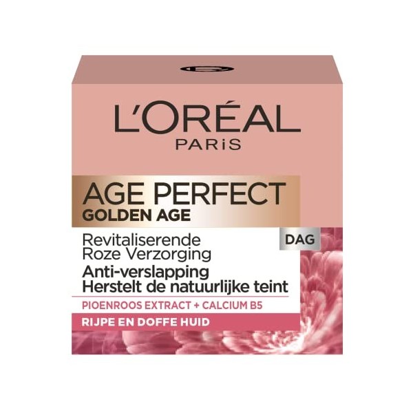 LOréal Paris Age Perfect Golden Age Rose Soin fortifiant - Peaux Matures - 50ml - Crème de jour