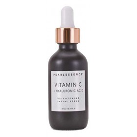 Pearlessence Sérum éclaircissant pour le visage, vitamine C et acide hyaluronique, 2 fl oz