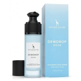 Hyaluron Serum à laloe vera bio - cosmétique végétalien naturel hautement concentré - 30 ml, fait en Italie par Mother Natur