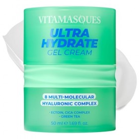 Vitamasques - Crème gel ultra hydratante : crème hydratante légère, équilibrante, hydratante et apaisante 1,69 fl oz 