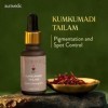 Auravedic Kumkumadi Tailam Huile Visage pour Peau Brillante 30 ml Sérum Visage Kumkumadi Thailam