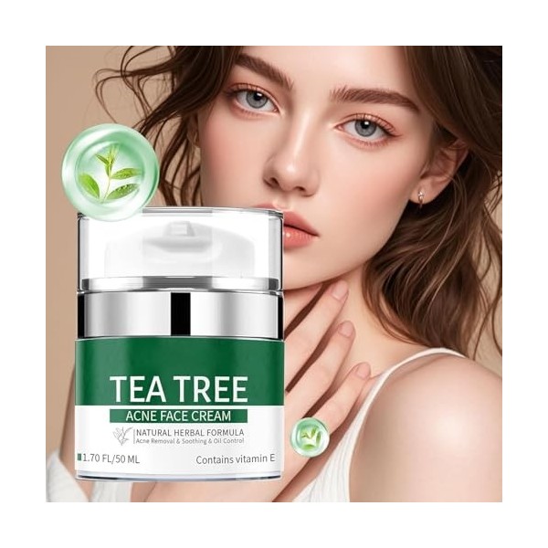 Crème hydratante visage, lotion anti-imperfections, resserre les pores, améliore le grain de peau et lélasticité, pour tous ...