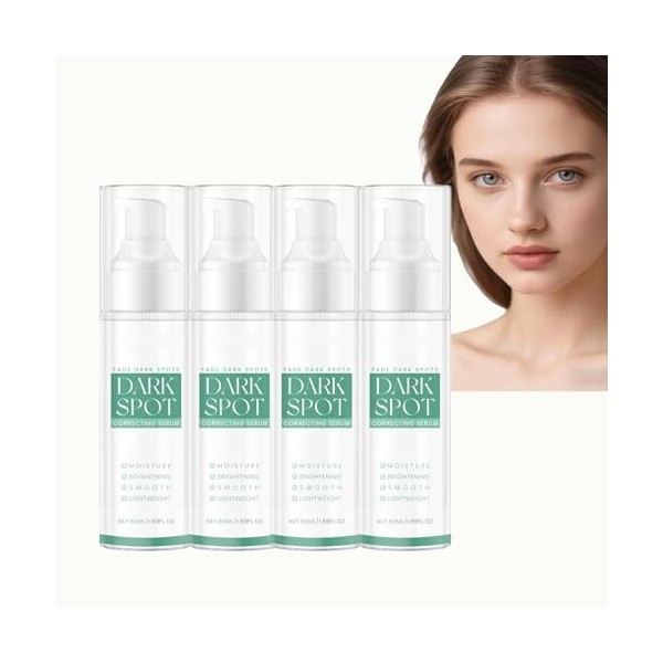 Darker Spotor Sérum pour le visage, sérum foncé à la lumière, estompe les taches, traitement éclaircissant pour lhyperpigmen