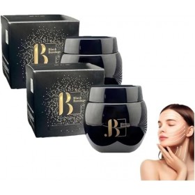 IFFANY Crème pour Le Visage à Bandage Noir, crème Anti-Rides au peptide Actif dacide hyaluronique, crème revitalisante hydra ...