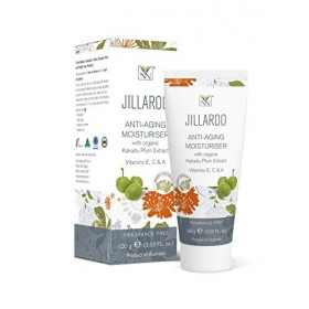 NEW Jillaroo Anti-Aging Moisturiser with Organic Kakadu Plum Extract, 100g 3.53FL. oz 