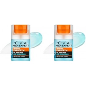 Men Expert Hydra Energetic soin hydratant 50 ml Lot de 2 Crème Jour et Nuit