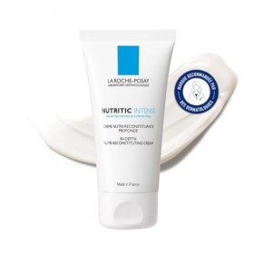 La Roche-Posay - Nutritic Intense - Crème Reconstituante Profonde - Apaise et Nourrit - Crème Hydratante Enrichie en Lipides,...