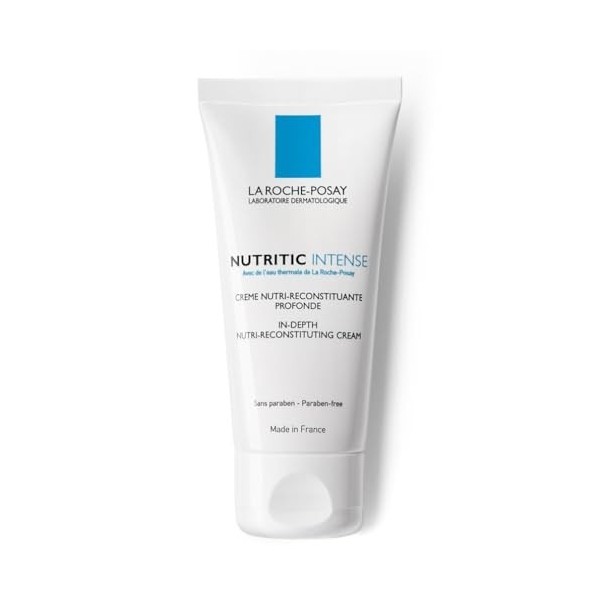 La Roche-Posay - Nutritic Intense - Crème Reconstituante Profonde - Apaise et Nourrit - Crème Hydratante Enrichie en Lipides,...