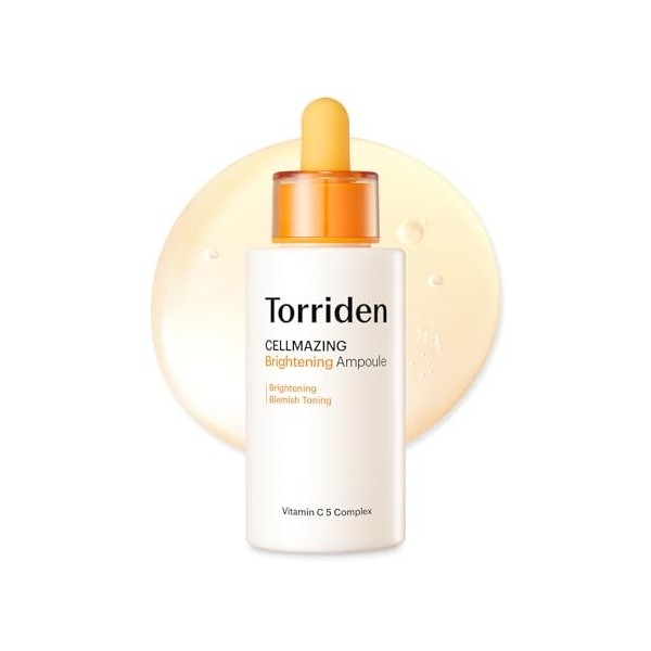 Torriden Cellmazing Ampoule éclaircissante pour tonifier les imperfections Complexe vitamine C 5 30 ml