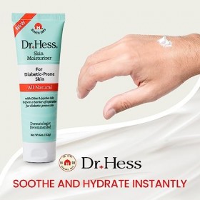 Dr. Hess Hydratant pour la peau sujette aux diabétiques pour hydratant unisexe 113,4 g
