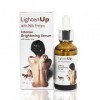LightenUp, Lactic Acid Serum - 1 fl/oz / 30 ml - Helps to Fade Dark Spots on: Face, Knees, Elbows,