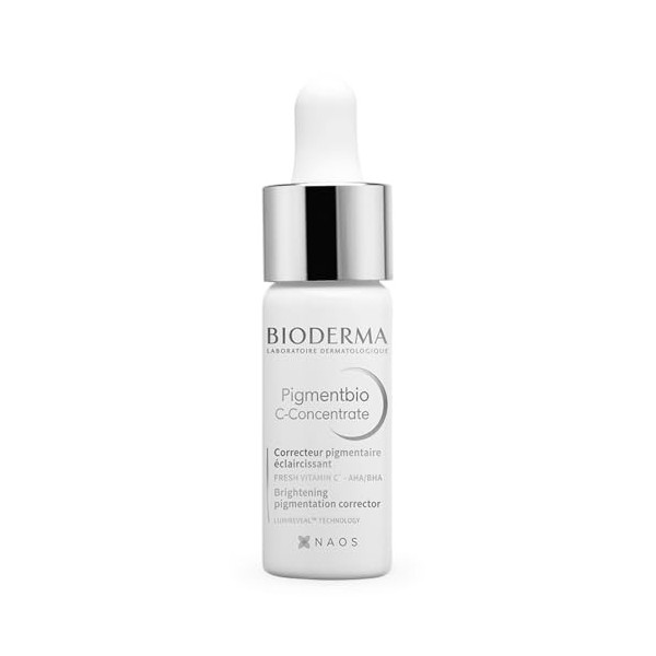 BIODERMA Pigmentbio C-Concentrate - Sérum de nuit correcteur pigmentaire et éclaircissant - Cure de Vitamine C contre les tac
