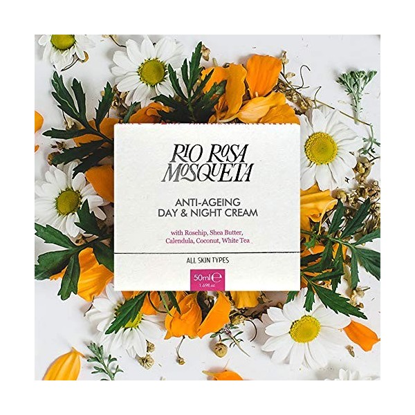 Rio Trading Amazon Crème de jour et de nuit à la rose musquée bio 50 ml