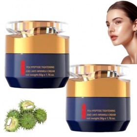 Crème pour le visage Qingling,Crème Antirides Raffermissante Aux Polypeptides Qingling,Creme Raffermissante Pour Le Visage Qi...