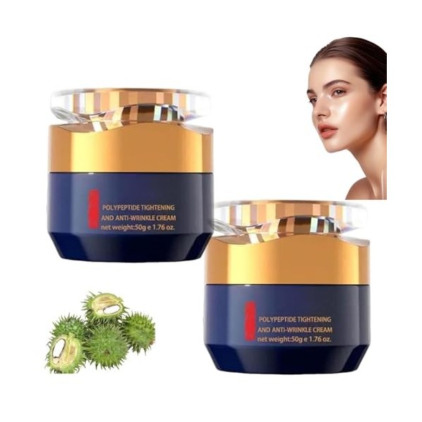 Crème pour le visage Qingling,Crème Antirides Raffermissante Aux Polypeptides Qingling,Creme Raffermissante Pour Le Visage Qi...