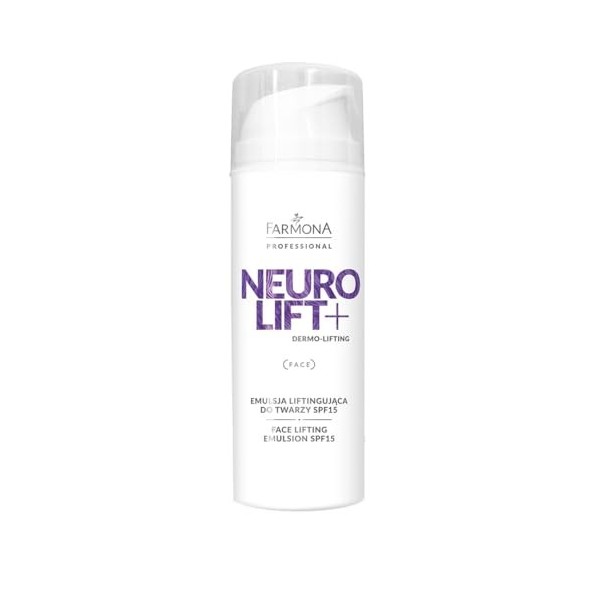 FARMONA NEURO LIFT+ Emulsion de levage SPF15 150 ml