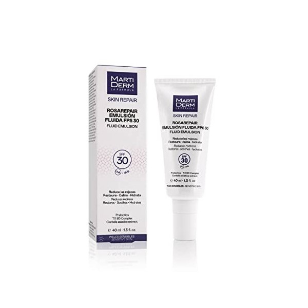 MartiDerm - Rosarepair Émulsion Fluide FPS30