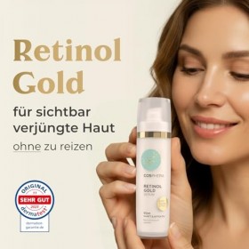 COSPHERA Sérum au rétinol pour le visage - Soin du visage avec vitamine A, acide hyaluronique, niacinamide et extrait de régl
