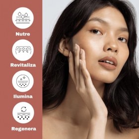 QKnatur - Lumi Intensive - Crème visage nourrissante et régénérante - Avec hydrolat de rose musquée, beurre de karité, calend