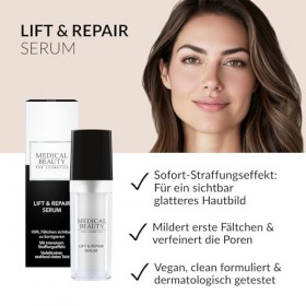 MEDICAL BEAUTY® Sérum Lift & Repair | Avec effet lifting express | Favorise le renouvellement et la régénération de la peau |