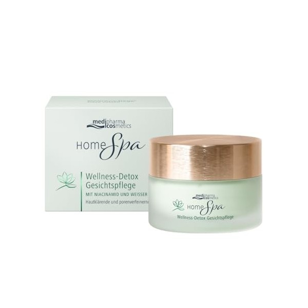 Wellness Detox Soin du visage Home Spa - medipharma cosmetics - Matifie et clarifie le grain de la peau 1 x 50 ml