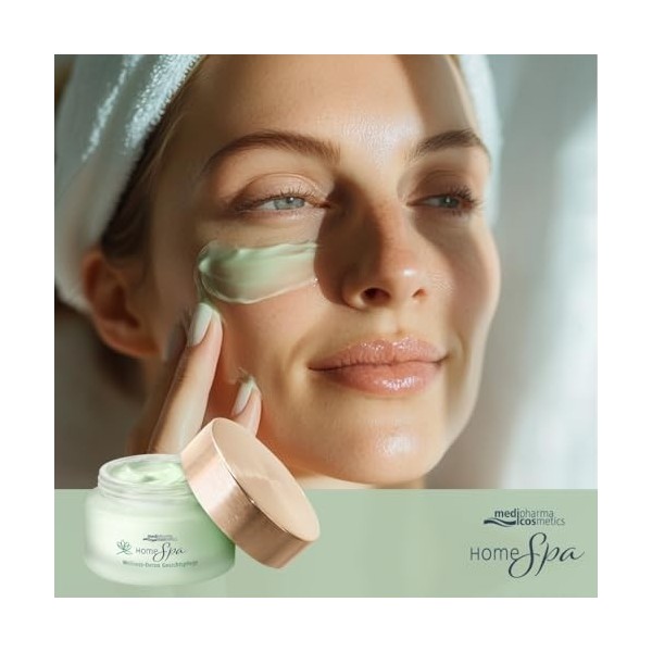 Wellness Detox Soin du visage Home Spa - medipharma cosmetics - Matifie et clarifie le grain de la peau 1 x 50 ml