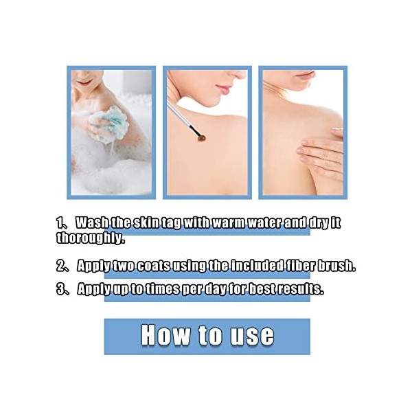 Liquide Délimination Des Verrues,Liquide Anti Verrues,Sérums Délimination Des Acrochordons,Pour Les Types De Peau,30ml