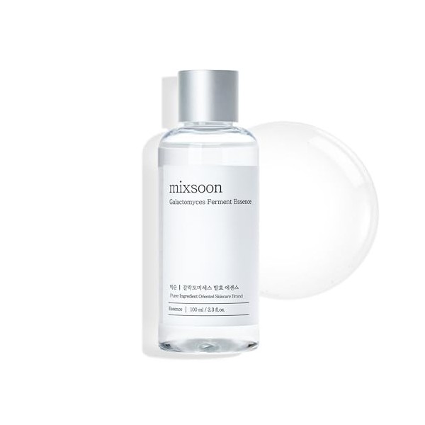 Mixsoon Galactomyces Ferment Essence - 100 ml Crème Jour et Nuit