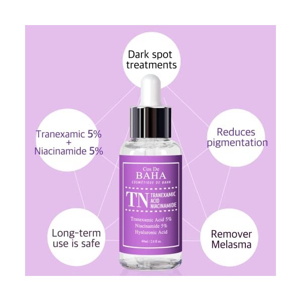 Cos De BAHA TN Tranexamic Serum 60ml