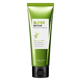 SOME BY MI Gel nettoyant Super Matcha Pore Clean - 3,38 oz, 100 ml - Fabriqué à partir dextraits de matcha pour peaux sensib