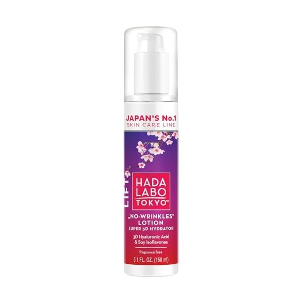Hada Labo Tokyo Lift "NO-WRINKLES" Lotion-sérum visage à lacide hyaluronique