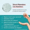 Remescar Sérum Visage Vitamine C & Acide Hyaluronique 30ml – Hydrate Intensément – Stimule le Collagène – Répare & Illumine –