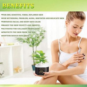 JeaKen - BEURRE DE KARITE PUR FOUETTÉ - 100ml Premium Shea Butter Pour Apaiser La Peau Rugueuse Sèche Ou Gercée - Ingrédients