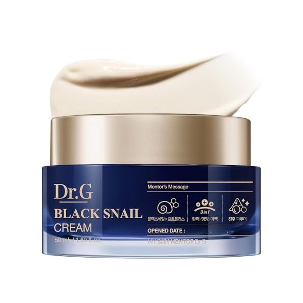 Dr. G Dr.G Noir Snail Crème 1.7 Onces