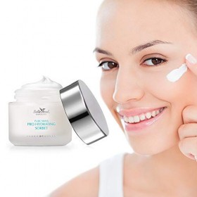 Belle Azul - Pro Swiss Hydrating Sorbet - Crème de Jour Légère, Anti-âge, Acide Haluronique et Vitamine C, Hydratante et Nour