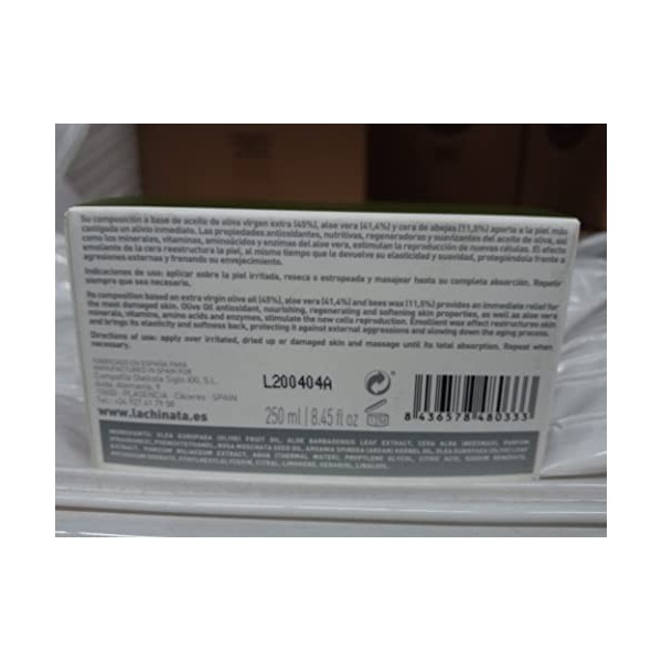 La Chinata Intensive Regenerating Cream 250 Ml