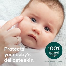 ATTITUDE Baume Visage et Joues Bébé en Barre, certifié EWG, sans plastique, testé dermatologiquement, ingrédients d’origine n