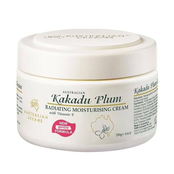 Kakadu Plum Crème hydratante australienne pour peaux grasses et mixtes 250 g