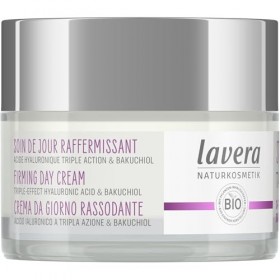 lavera Crème de jour raffermissante – Anti-rides, acide hyaluronique et bakuchiol – Réduit les rides, hydrate, liftant nature...