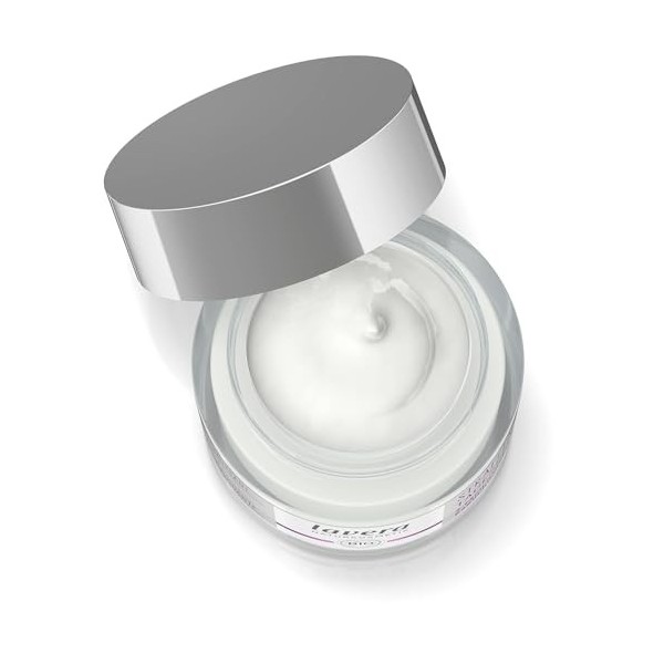 lavera Crème de jour raffermissante – Anti-rides, acide hyaluronique et bakuchiol – Réduit les rides, hydrate, liftant nature...