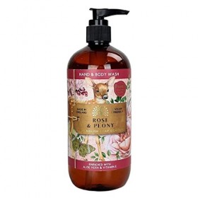 The English Soap Company, Rose & Peony Nettoyant pour les mains et le corps 500 ml Crème Jour et Nuit